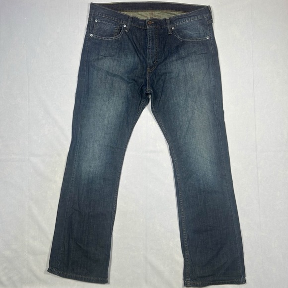Levis‎ 527 Jeans Mens 36x30 (Fit 37x31) Blue Denim Bootcut Cowboy Western Rodeo - Picture 1 of 6